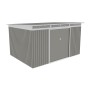 Zahradní domek G21 GRAH 915 - 340 x 269 cm, metalický šedý