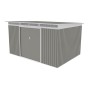 Zahradní domek G21 GRAH 915 - 340 x 269 cm, metalický šedý