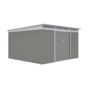 Zahradní domek G21 GRAH 1132 - 340 x 333 cm, metalický šedý
