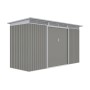 Zahradní domek G21 GRAH 483 - 340 x 142 cm, metalický šedý