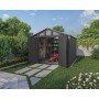 Zahradní domek Keter Stronghold 10 x 11,5 šedý, s podlahou