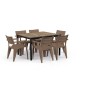Zahradní stůl Keter Porto 160 ashwood black steel