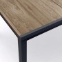 Zahradní stůl Keter Porto 160 ashwood black steel