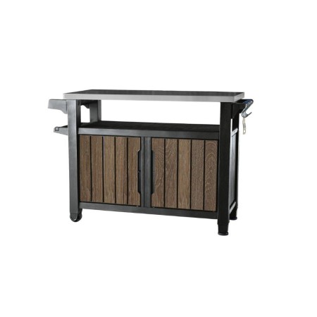 Grilovací stolek Keter UNITY XL 207 l Walnut