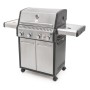 Plynový gril G21 Alabama Silver BBQ Premium Line, 5 hořáků + zdarma redukční ventil