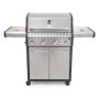 Plynový gril G21 Alabama Silver BBQ Premium Line, 5 hořáků + zdarma redukční ventil
