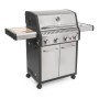 Plynový gril G21 Alabama Silver BBQ Premium Line, 5 hořáků + zdarma redukční ventil