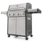Plynový gril G21 Alabama Silver BBQ Premium Line, 5 hořáků + zdarma redukční ventil