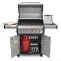 Plynový gril G21 Alabama Silver BBQ Premium Line, 5 hořáků + zdarma redukční ventil