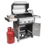 Plynový gril G21 Alabama Silver BBQ Premium Line, 5 hořáků + zdarma redukční ventil