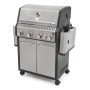 Plynový gril G21 Alabama Silver BBQ Premium Line, 5 hořáků + zdarma redukční ventil