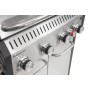 Plynový gril G21 Alabama Silver BBQ Premium Line, 5 hořáků + zdarma redukční ventil