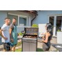 Plynový gril G21 Alabama Silver BBQ Premium Line, 5 hořáků + zdarma redukční ventil