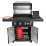 Plynový gril G21 Alabama Black BBQ Premium Line, 5 hořáků + zdarma redukční ventil