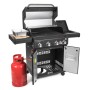 Plynový gril G21 Alabama Black BBQ Premium Line, 5 hořáků + zdarma redukční ventil