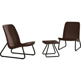 Zahradní nábytek Keter Rio Patio set whiskey hnědý