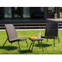 Zahradní nábytek Keter Rio Patio set whiskey hnědý