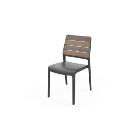 Zahradní křeslo Keter Deco Porto walnut / grafit