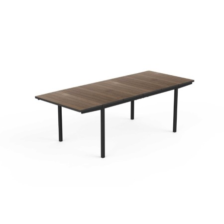Zahradní stůl Keter Porto 160-240 rozkládací walnut / grafit