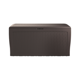 Zahradní box Keter Samoa Rattan Box 270L hnědý