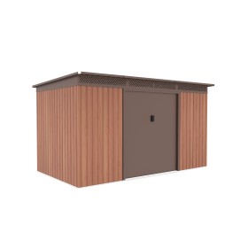 Zahradní domek G21 GRAH 700 - 340 x 206 cm, hnědý