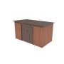 Zahradní domek G21 GRAH 700 - 340 x 206 cm, hnědý