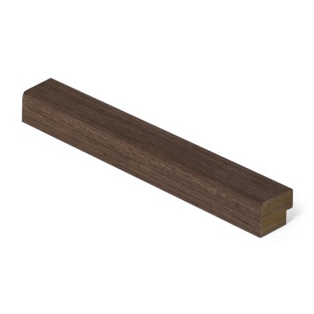 Zakončovací lišta G21 pro akustický panel, tmavý ořech
