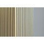 Zakončovací lišta G21 pro akustický panel, hikora