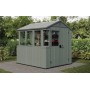 Zahradní domek Keter Potting Shed 2v1 zelený, s podlahou