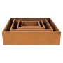 Vyvýšený záhon G21 70 x 32 x 70 cm, Corten