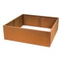 Vyvýšený záhon G21 102 x 32 x 102 cm, Corten