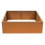 Vyvýšený záhon G21 102 x 32 x 102 cm, Corten