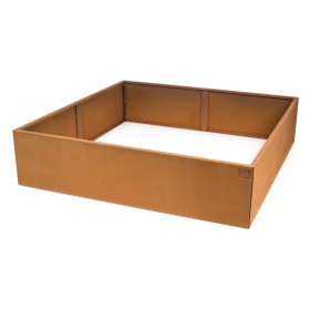 Vyvýšený záhon G21 132 x 32 x 132 cm, Corten