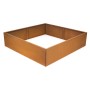 Vyvýšený záhon G21 132 x 32 x 132 cm, Corten