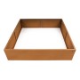 Vyvýšený záhon G21 132 x 32 x 132 cm, Corten