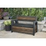 Zahradní lavice Keter Deco Garden Bench Walnut