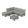 Zahradní nábytek Keter Elements 5místný modulární set ashwood