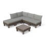 Zahradní nábytek Keter Elements 5místný modulární set walnut