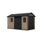 Zahradní domek Keter Apex 7,5 x 13 Ashwood, s podlahou