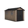 Zahradní domek Keter Apex 7,5 x 13 Ashwood, s podlahou