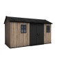 Zahradní domek Keter Apex 7,5 x 13 Ashwood, s podlahou
