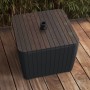 Zahradní stůl Keter Luzon Deco walnut / grafit