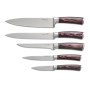 Sada nožů G21 Gourmet Timber 5 ks + bambusový blok