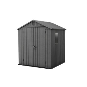 Zahradní domek Keter Darwin 6 x 6 šedý, s podlahou
