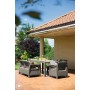Zahradní nábytek Keter Corfu Fiesta set dvě dvousedačky + dvě křesla + stůl cappuccino