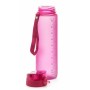 Láhev G21 na pití, 1000 ml, růžová-zmrzlá