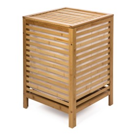 Koš na prádlo G21 80 l, bambusový
