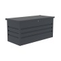 Zahradní box G21 Denver 400 L, antracitový plechový