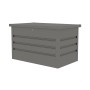 Zahradní box G21 Denver 280 L, metalický šedý plechový