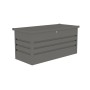 Zahradní box G21 Denver 400 L, metalický šedý plechový